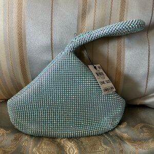 💎INC International Concepts Iridescent Blue Clutch